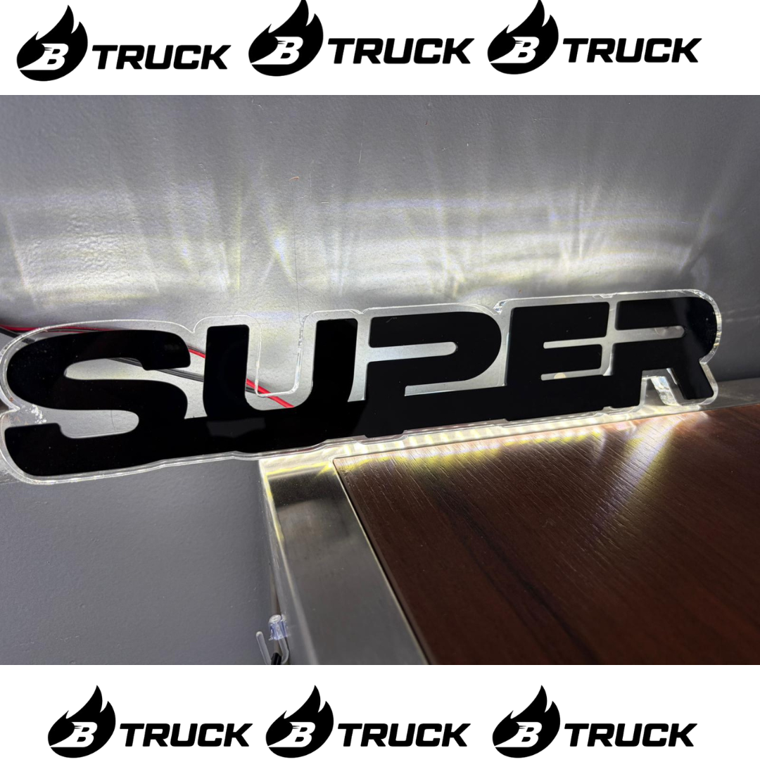 SCRITTA SUPER NERA PER SCANIA S