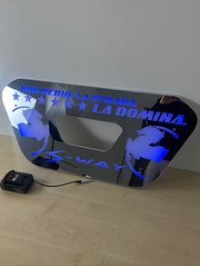 RETROBRANDA INCISIONE LASER SWAY MODELLO "NON SEGUE LA STRADA... LA DOMINA"
