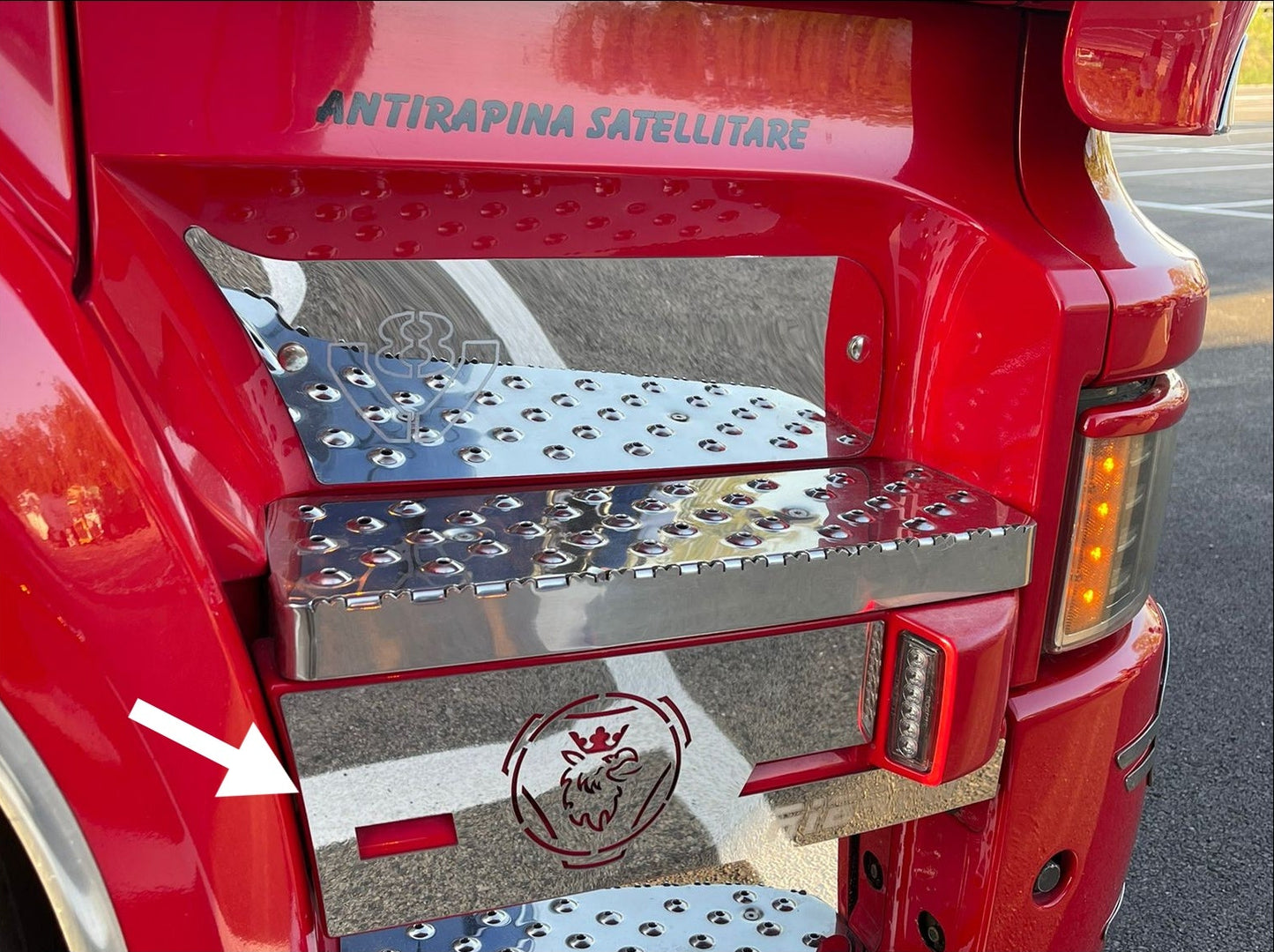 KIT PROTEZIONE INT. PEDANA SALITA SCANIA R500