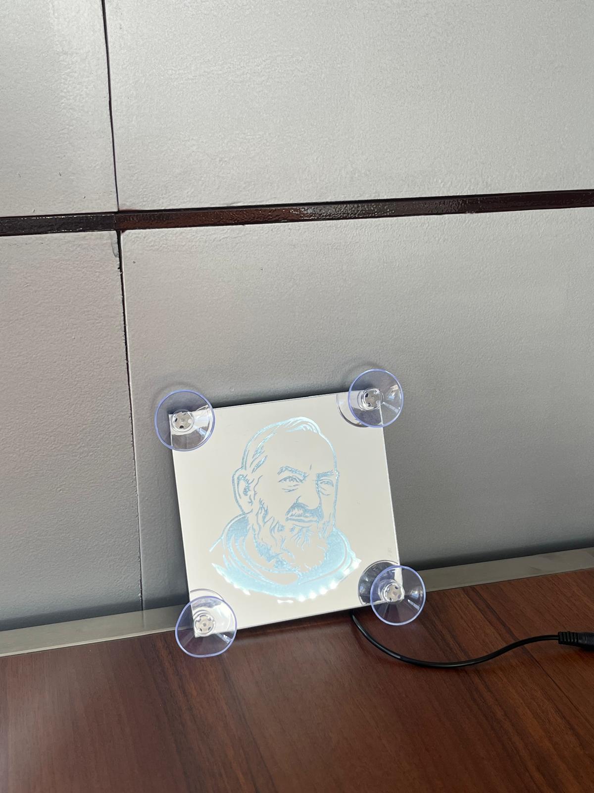 QUADRETTI PARABREZZA QUADRATI PADRE PIO