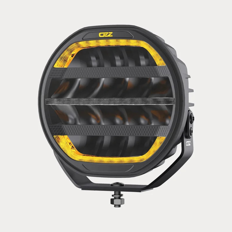 OZZ XR3 P9" R65 nero con luce di emergenza (10-35V)
