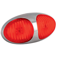 Luce di posizione a LED rossa | 12-24v | 10 cm di cavo | 37CRM2P