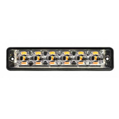 Luce di emergenza a LED 6 LED | R65 | ultra piatta sottile | ambra | 10-30v | S11F6002