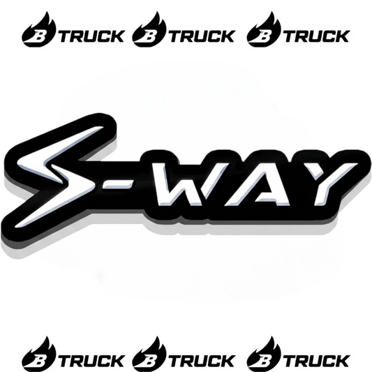 SCRITTA SWAY IN 3D ILLUMINATA ADATTA PER FRONTALE E CARENE