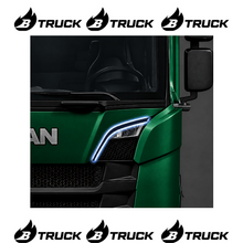 COPPIA CIGLIA DINAMICHE SCANIA S PLEX NERO