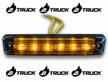 LED BOMBATO A 6 LED VETRO NETRO