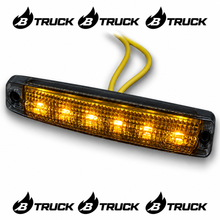 LED BOMBATO A 6 LED VETRO NETRO
