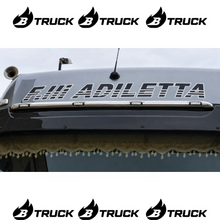 BULLBAR PORTAFARI SU VISIERA MERCEDES ACTROS