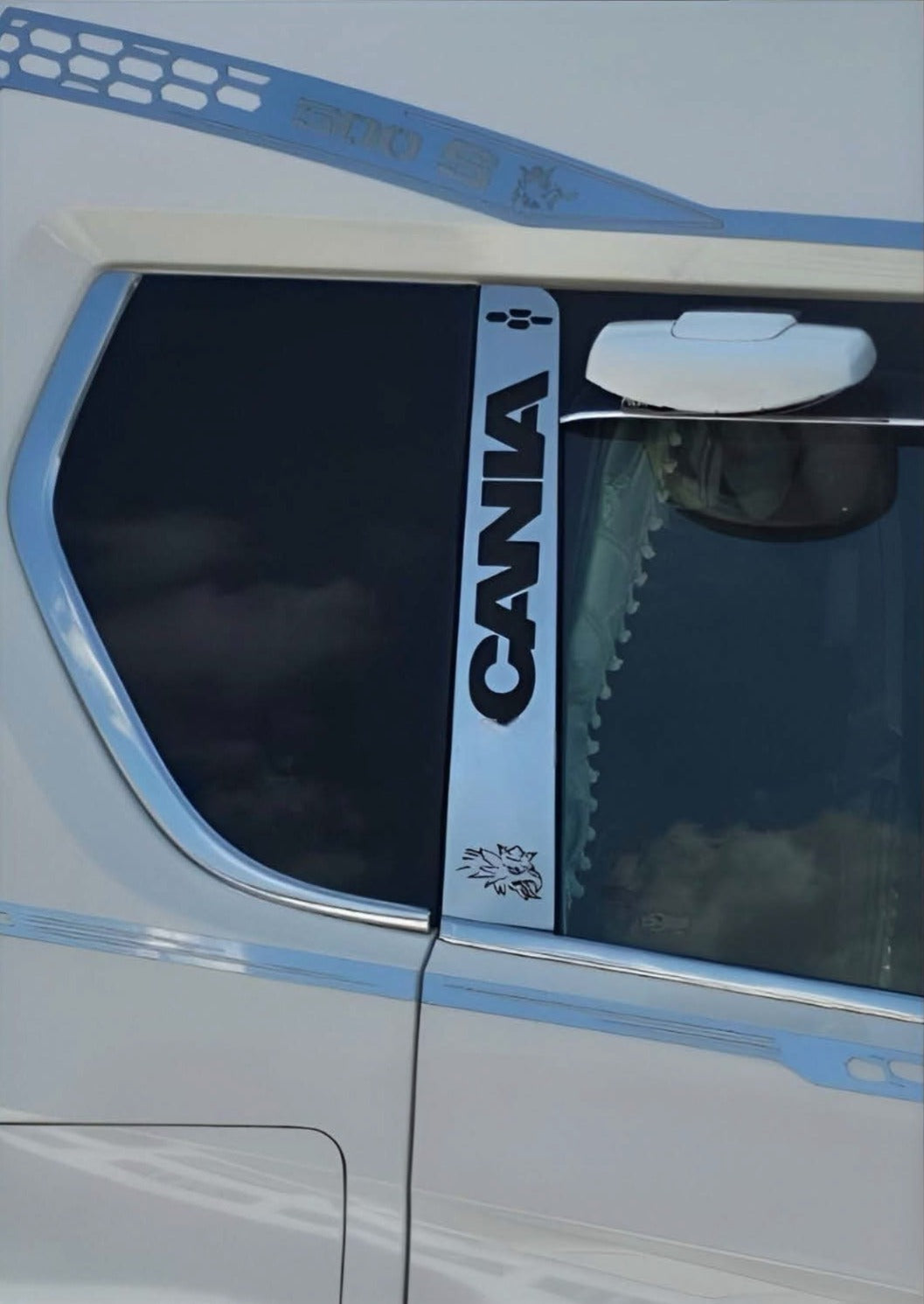 KIT INOX PIANTONI PORTA | SCANIA S