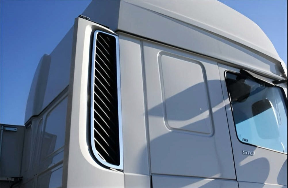 RIVESTIMENTO INOX SU FILTRO ARIA SPOILER | DAF XF 106 Euro 6