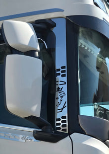 KIT INOX PIANTONI ANTERIORE PORTA SCANIA S