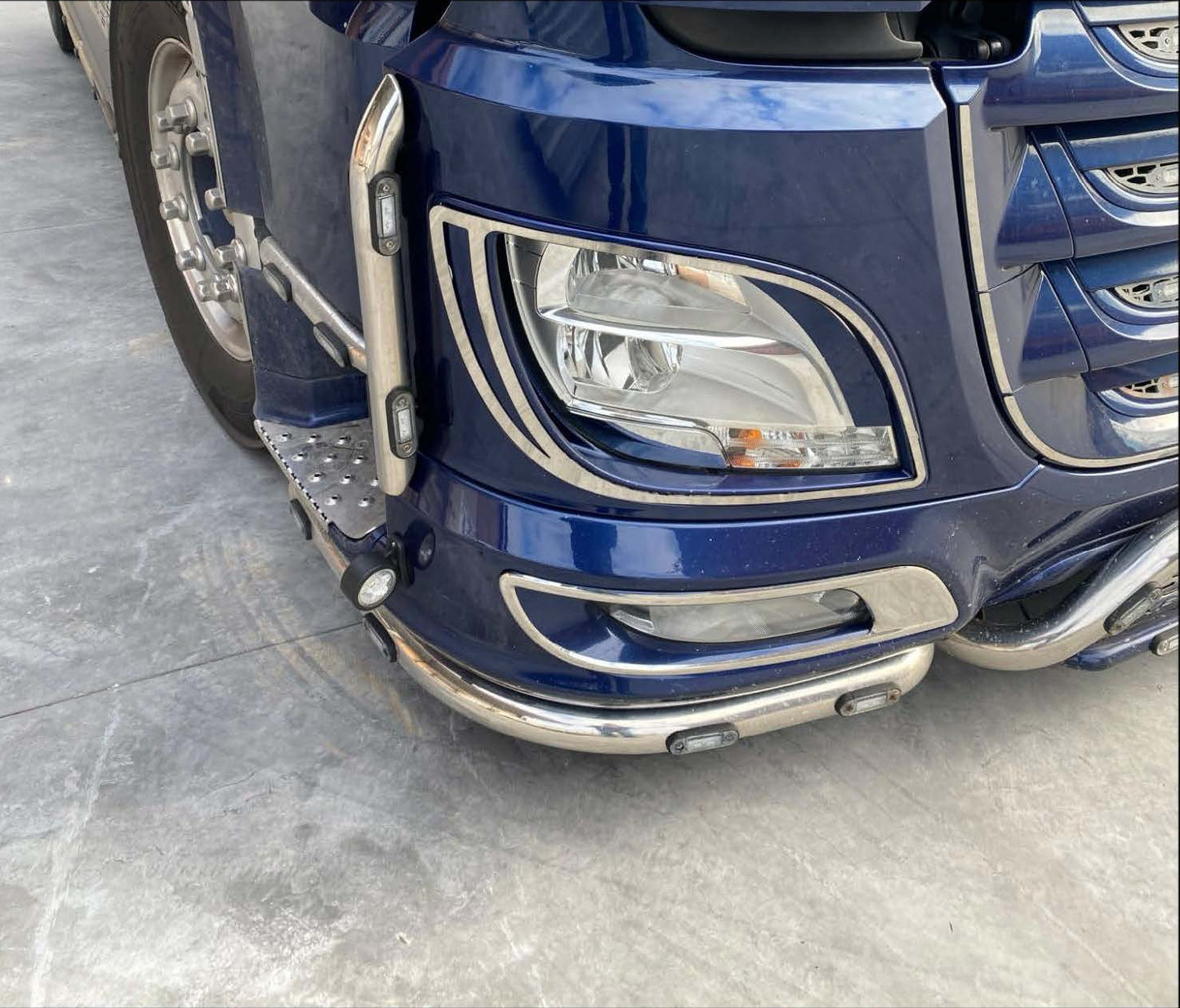 COPPIA BULL BAR LATERALI SOTTO PARAURTI DIAMETRO 60